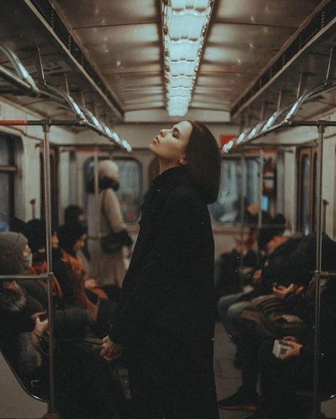 Headspace on Instagram: "Photo by: @olesyashatskova In frame: @alfichalfich Selection: @ideanx Via: @weshoothumans #headspacemag" Street Photography Portrait, City Shoot, Street Portrait, U Bahn, Photography Poses Women, Cinematic Photography, Vintage Film, Street Photo, Urban Photography