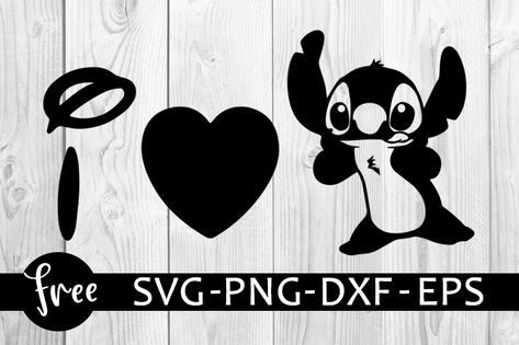 Stitch Svg Free, Disney Stencils, Lilo And Stitch Svg, Silhouette Cameo Free, Cricut Explore Air Projects, Stitch Svg, Cricut Svg Files Free, Disney Silhouettes, Free Vector Files