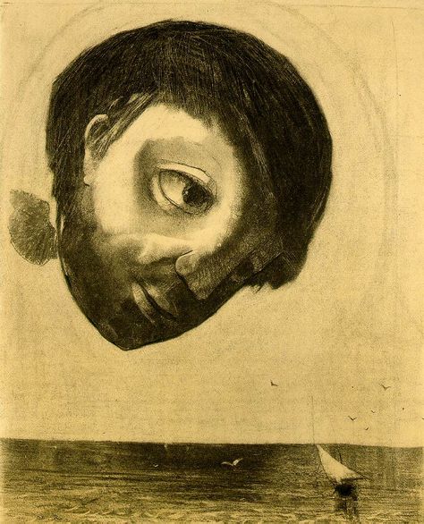 Redon, what a hunk. Guardian Spirit, Odilon Redon, Water Poster, Celestial Art, National Gallery Of Art, Art Institute Of Chicago, Art Watercolor, Free Illustrations, A Drawing