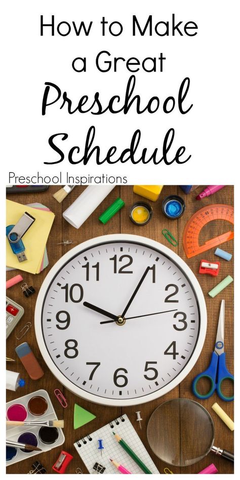 How to make a great preschool schedule. These are 5 of the important factors in planning a day with preschoolers or young children. Half Day Preschool Schedule, Preschool Teacher Must Haves, Preschool Movement, Preschool Inspirations, Teaching Prek, Classroom Schedule, Preschool Schedule, Preschool Planning, Home Preschool