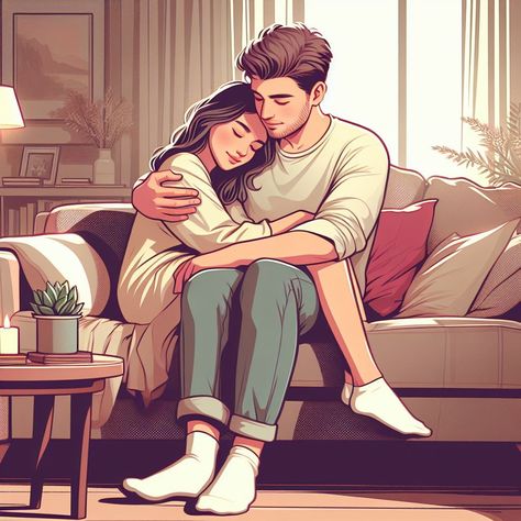 Couple Love Illustration, Cartoon Cute Love Couple Images, Couple Picture Poses Romantic, Couple Goal Cartoon, Couple Images Cartoon, Love Is Cartoon Couple, Love Artwork Romantic Sketch, Animated Couple Images, Cartoon Love Couple