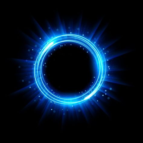 Abstract glowing circle elegant illumina... | Premium Vector #Freepik #vector #abstract #light #neon #energy Circle Lighting, Pubg Thumbnail, Technology Design Graphic, Ring Vector, Lightning Art, Fire Shape, Light Circle, Savage Wallpapers, Light Png