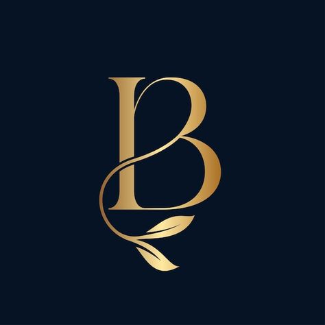 Bd Logo Design, Logo For Beauty Salon, Design Photography Ideas, Letter B Logo Design, B Letter Design, Logo For Beauty, Lb Logo, Artistic Words, Minimalistic Luxury