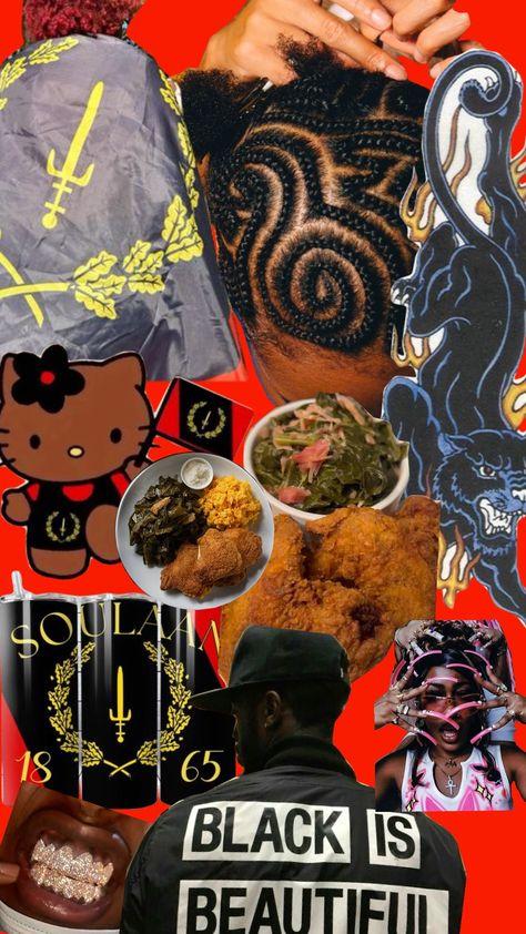 Soulaan Culture Aesthetic, Soulaan Flag, Soulaan Aesthetic, African American Wallpaper, Aa Culture, Soulaan Culture, Black Culture Art, Punk Academia, Black American Culture