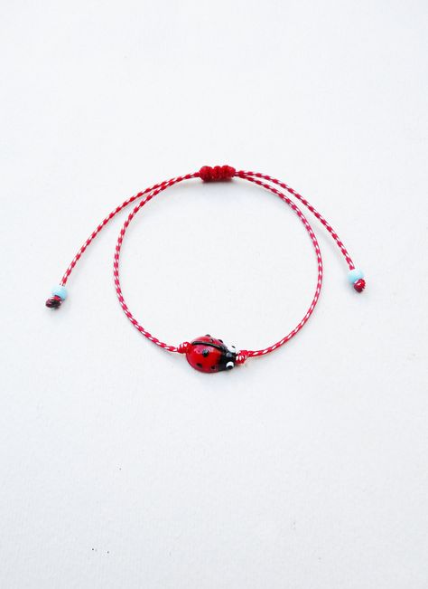 Miraculous Ladybug Friendship Bracelet, Miraculous Lucky Charm Bracelet, Ladybug And Cat Noir Bracelet, Miraculous Ladybug Lucky Charm Bracelet, Ladybug Beaded Bracelet, Ladybird Insect, Spring Bracelet, Spring Jewelry, Minimal Jewelry