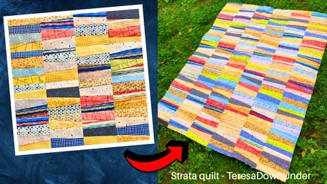 Learn the Stack-and-Cut Quilt Technique Stack And Whack Quilts, Easy Quilting Techniques, Easy Quilting, One Block Wonder, Scrappy Quilt, Quilting Techniques, Easy Quilts, Quilt Tutorials, Quilt Ideas