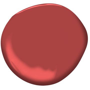 Moroccan Red 1309 | Benjamin Moore Benjamin Moore Williamsburg, Winter Palette, Door Paint Colors, Sundried Tomato, Painted Front Doors, Benjamin Moore Colors, Best Paint Colors, Front Door Colors, Room Color