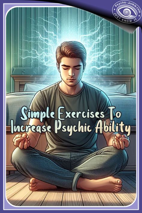 These extra-sensory perception exercises to increase psychic ability like intuition, telepathy, or clairvoyance, will get you started on the right path. How To Use Telepathy, Psychic Development Exercises Simple, Intuitive Empath Psychic Abilities, How To Develop Psychic Abilities, Psychic Exercises, Psychic Abilities Test, Psychic Test, Extra Sensory Perception, Mind Exercises