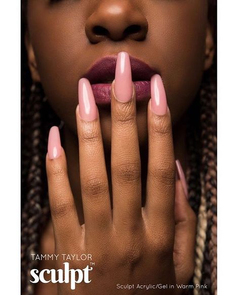 Sculpt in Warm Pink 💅✨💕 Nail Video, Tammy Taylor, Party Neon, Short Almond Nails, Short Almond, Almond Nail, Great Nails, Acrylic Gel, You Are The World