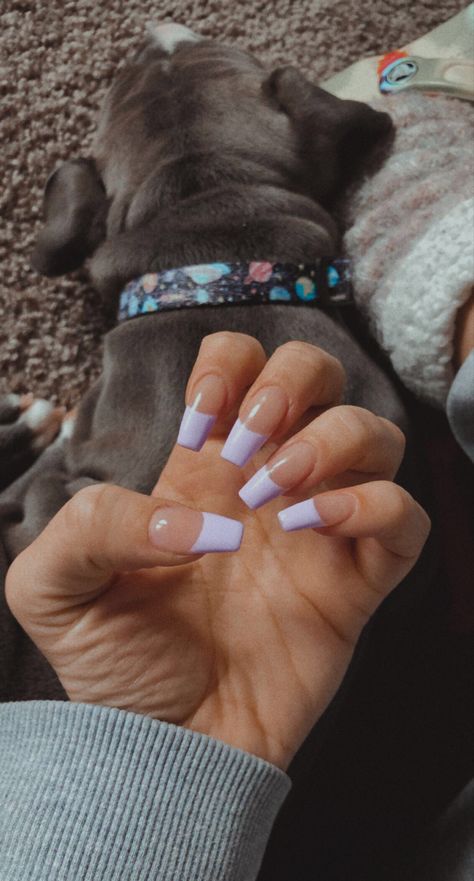 French tip
Acrylic nails
Nail art
Lavender Lavender French Tip Acrylic Nails, Lavender French Tips, Lavender French Tip Nails, Lavender French Tip, Prom Nail, Spine Tattoos For Women, French Tip Acrylic Nails, Long Acrylic Nails Coffin, Long Acrylic