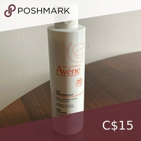 AVÈNE - milk  cleanser - 200ml - new! Avene Milk Cleanser, Milk Cleanser, Milk, Closet