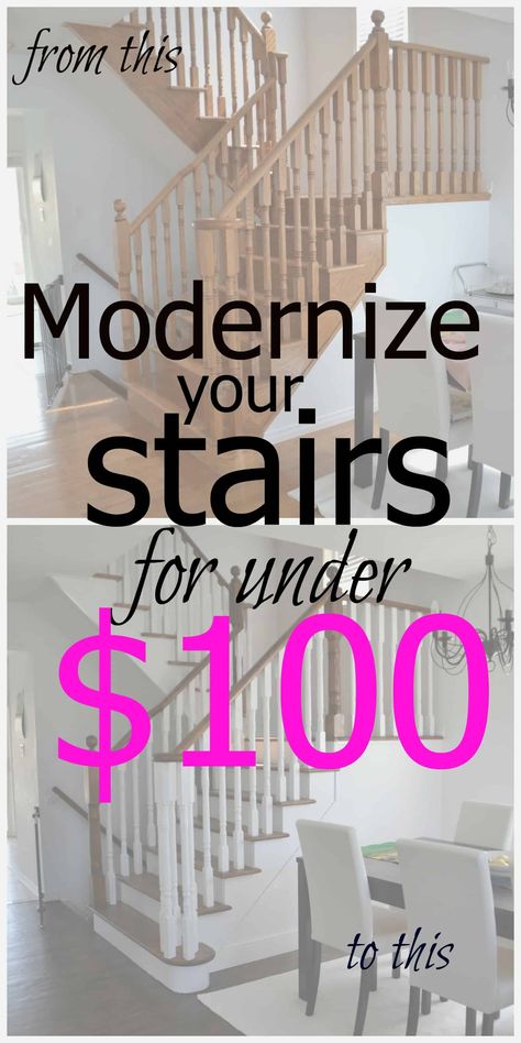 Diy Hardwood Floor Refinishing, Stairs Remodeling, Redo Stairs, Stair Railing Makeover, Diy Hardwood Floors, Diy Staircase Makeover, Diy Stair Railing, Stairs Makeover Ideas, Farmhouse Stairs