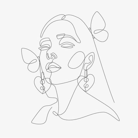 Line Drawings Of People, Line Sculpture, Abstract People, Face Line Drawing, Perspective Drawing Architecture, Logo Design Free Templates, Cute Tiny Tattoos, Drawing Wallpaper, Line Art Design