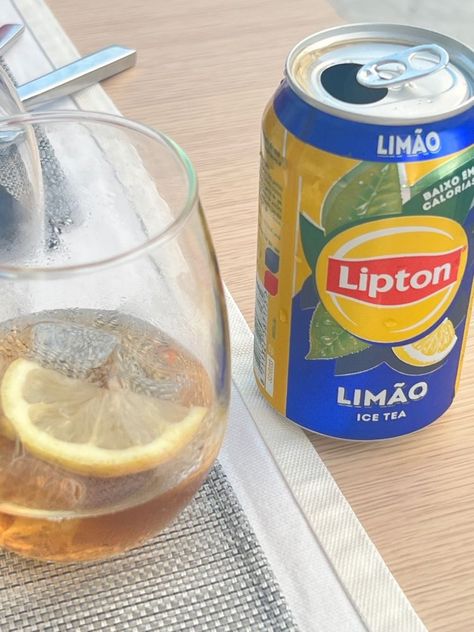 Summer Holiday Aesthetic, Ice Lemon Tea, Lipton Ice Tea, Tea Aesthetic, Holiday Aesthetic, Aesthetic Picture, Lemon Tea, Ice Tea, Summer Holiday