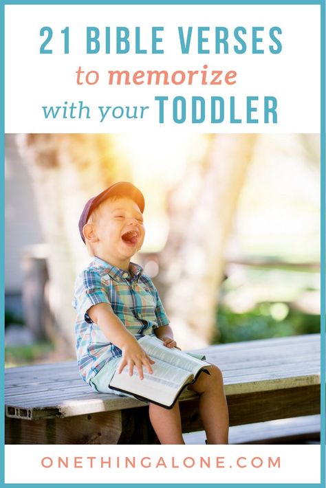 Verses To Memorize, Toddler Bible Lessons, Scriptures For Kids, Toddler Bible, Verses For Kids, Bible Verse Memorization, Bible Verses For Kids, Preschool Bible, Reading Comprehension Strategies