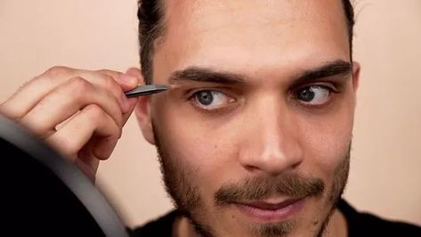 How to Trim Eyebrows (For Men): 3 Easy Ways to Shape Them Eyebrows For Men, Trim Eyebrows, Long Eyebrows, Eyebrow Care, Bushy Eyebrows, Guys Eyebrows, Boys Hair, How To Trim Eyebrows, Boys Haircuts