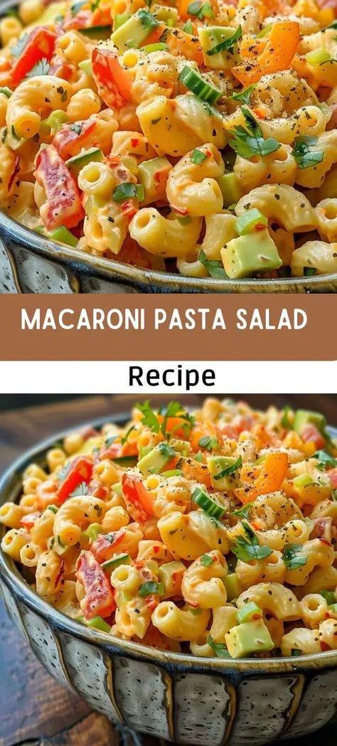 Easy Elbow Macaroni Pasta Salad Recipe  Quick &Tasty Elbow Pasta Recipes, Elbow Macaroni Recipes, Macaroni Pasta Salad, Homemade Pasta Salad, Elbow Pasta, Macaroni Recipes, Pasta Side Dishes, Pasta Sides, Macaroni Salad Recipe