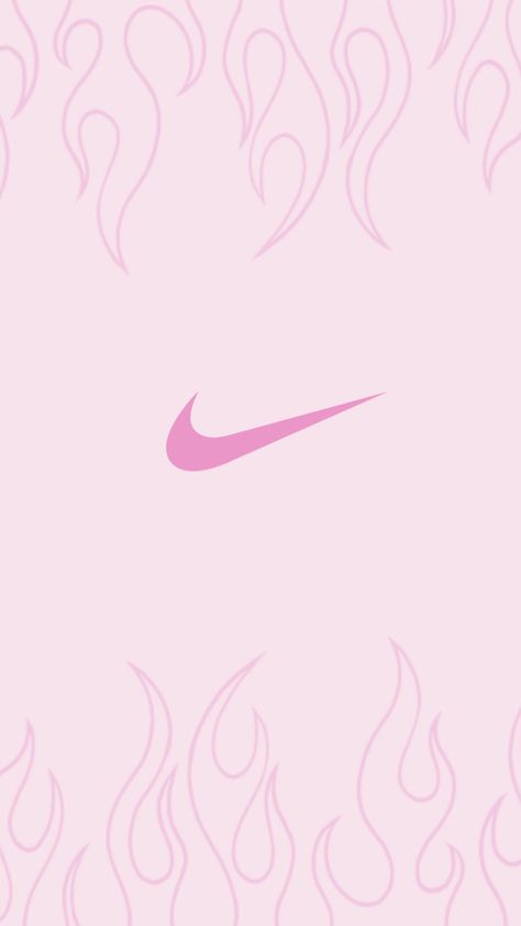 Nike Wallpaper Pink, Pink Nike Wallpaper, Diy Shirt Printing, Nike Aesthetic, Pink Flames, Cool Nikes, Free Iphone Wallpaper, Nike Wallpaper, Pink Nike