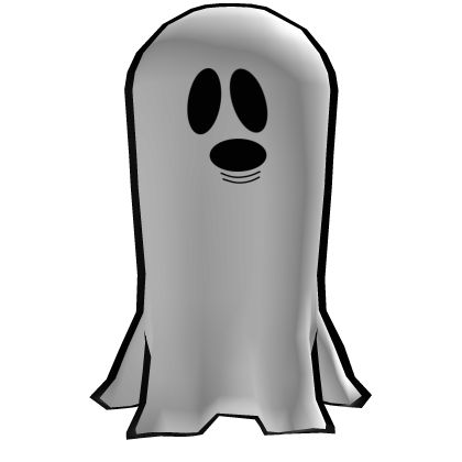 Cartoony Ghost Costume - Roblox Ghost Costume, Create An Avatar, Roblox Avatar, Mix Match, Avatar, Ghost, To Create, Quick Saves