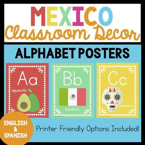 Language Classroom Decor, Poster Styles, Bilingual Classroom Decor, Spanish Classroom Decor, Spanish Teacher Resources, Spanish Classroom Activities, Spanish Posters, Colorful Posters, Dual Language Classroom