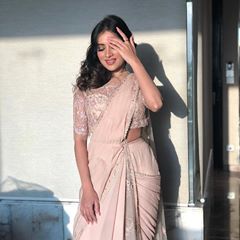 Sara Gurpal, Dusky Pink, Indian Outfit, Indian Dresses, Wardrobe Staples, Wrap Dress, Must Haves, Saree, Actresses