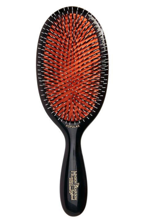 Mason Pearson Hair Brush available at #Nordstrom Maison Pearson Hair Brush, Bore Bristle Hair Brush, Maison Pearson Brush, Mason Pearson Brush Aesthetic, Mason Pearson Brush, Best Hair Brush, Boar Bristle Brush, Childhood Characters, Mason Pearson