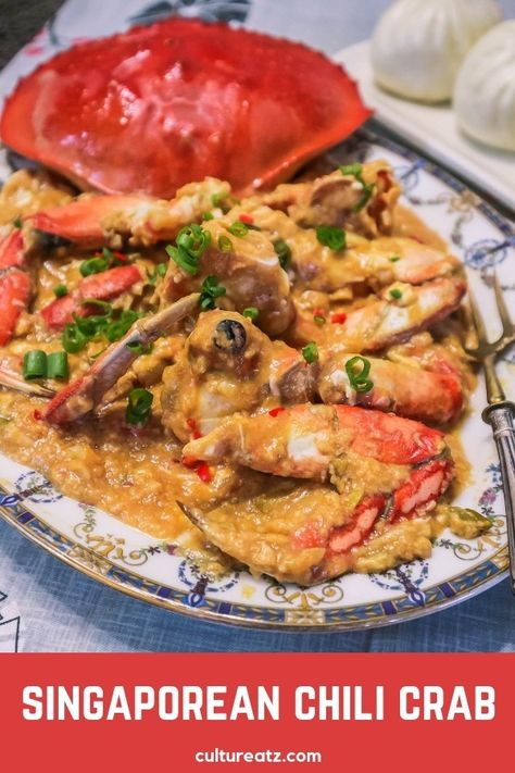 Best Crab Recipes, Singapore Food Recipes, Singaporean Food, Singapore Recipes, Chili Crab Recipe, Chili Crab Singapore Recipe, Singaporean Chili Crab Recipe, Chilli Crab Recipe, Black Pepper Crab Singapore