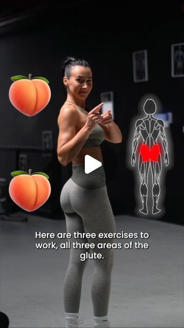 Lisa Lanceford on Instagram: "3 exercises to work all 3 areas of the glute 🍑🔥 Which one of your fav to do??" Upper Glute Exercises, Glute Workout Women, Glute Workout Gym, Tuesday Workout, Glute Exercises, Buttocks Workout, Leg And Glute Workout, Squat Workout, Fitness App