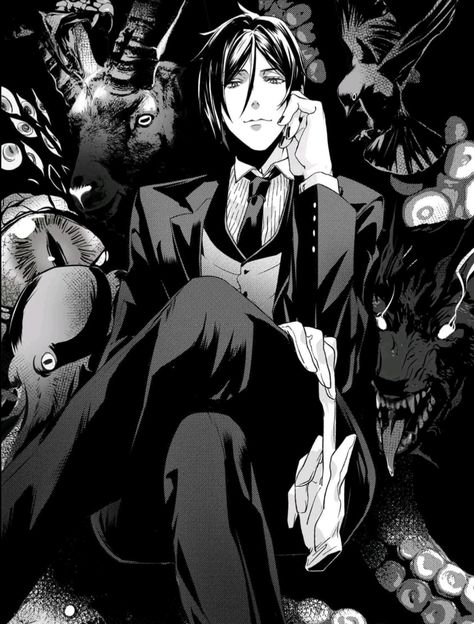 Black Butler Wallpaper, Black Butler Manga, Black Butler Sebastian, Black Butler 3, Sebastian Michaelis, Black Butler Anime, Black Butler Kuroshitsuji, Butler Anime, Ciel Phantomhive