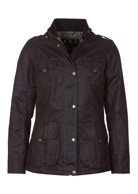 Barbour Winter Defence Wax Jacket - Ladies from A Hume UK Barbour Wax Jacket, Waxed Jacket, Barbour Women, Wax Jacket, Waxed Cotton Jacket, Wax Jackets, Rain Coat, Country Outfits, Waxed Cotton