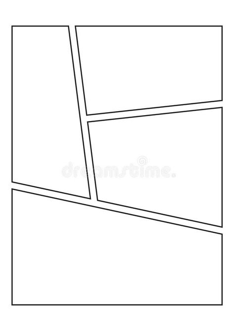 Comic Book Template Layout, All About Us Template Tiktok, Manga Panel Layout Reference, Manga Square Panels, Manga Frame Template, Manga Panel Template, Comic Panels Layout, Comic Border, 3 Panel Comic