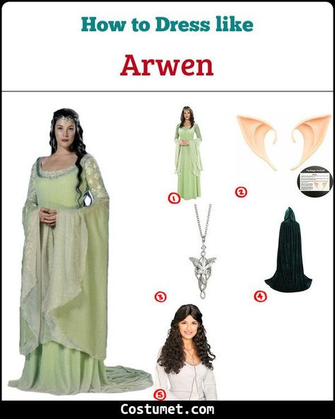 Lotr Arwen Costume, Lord Of The Rings Elves Costume, Elf Costume Lord Of The Rings, Womens Lord Of The Rings Costume, Lord Of The Rings Costume Ideas, Arwen Lord Of The Rings Costume, Aragorn And Arwen Costume, Lord Of The Rings Costumes For Women, Arwen Costume Diy