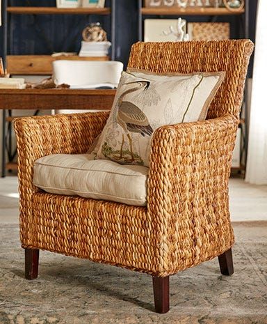 Wicker Furniture Guide | Pier 1 Imports Wicker Sunroom, Coastal House, Versatile Furniture, Wicker Chairs, Chic Living, Pier One, Wicker Furniture, Pier 1 Imports, Beach Chairs