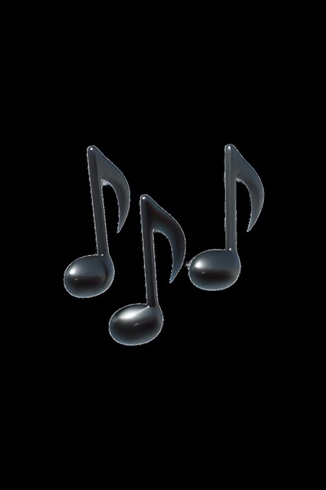 Music Carrd Png, Music Note Png Aesthetic, Music Png Aesthetic, Music Png Icon, Music 3d Icon, Musical Notes Aesthetic, Music Notes Aesthetic, Emoji Music, Song Emoji