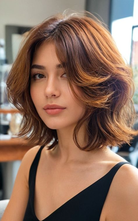 25 Stunning Butterfly Haircut Ideas To Elevate Your Style - Best Review Haircut Butterfly, Butterfly Haircut, Butterfly Cut, Hair Undercut, Short Brown Hair, Haircuts For Wavy Hair, Voluminous Hair, Undercut Hairstyles, Butterfly Hair