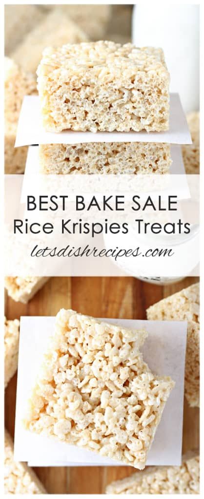 Best Bake Sale Rice Krispies Treats Pto Bake Sale Ideas, Bake Sale Treats Fundraiser Easy, Fundraising Bake Sale Ideas, Bake Sale Favorites, Bakesale Treats, Fall Bake Sale Treats, Bake Sale Brownies, Bake Sale Items That Sell, Fall Bake Sale Ideas