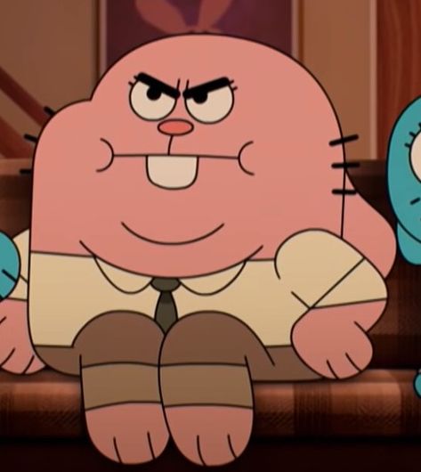 Tawog Characters, Richard Watterson, Watterson Family, Cartoon Journal, When You Were Young, World Of Gumball, The Amazing World Of Gumball, Dakota Johnson, Male Face