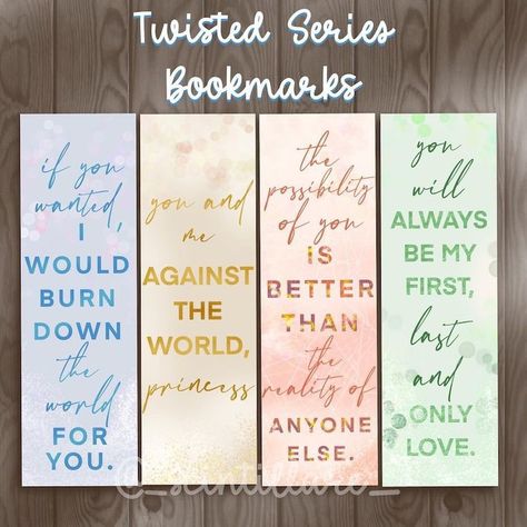 Things We Never Got Over Book Cover, Tsitp Bookmark Ideas, Twisted Games Book Cover, Bookmark For Teacher Gift, Twisted Series Cover, Books Twisted Series, The Twisted Series Books, Twisted Games Cover, Romance Bookmark Ideas