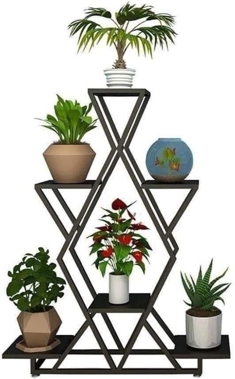 Pot Stands Outdoor, Plant Stand Wall, Plant Stand Corner, Plant Stand Tall, Outdoor Metal Plant Stands, Plant Stand Decor, Plant Stand Wood, Outdoor Plant Stand, Plant Stand Ideas