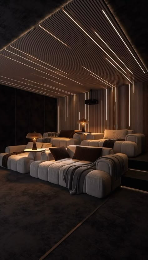 Cinema Room Design, Theatre Room Ideas, Home Theater Room Design, Theater Room Design, Home Theater Room, Home Cinema Room, At Home Movie Theater, Theater Design, Home Theater Design