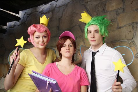 Fairly Odd Parents Costume, Cosmo E Wanda, Cosmo And Wanda Costume, Fairy Oddparents, Cosmo And Wanda, Timmy Turner, Fairly Oddparents, The Fairly Oddparents, Fairly Odd Parents