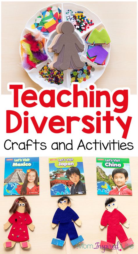 Teaching diversity to young children with crafts and activities that are fun! Multicultural paper doll puppets and more! Multicultural Activities For Kids, Preschool Diversity, Cultural Diversity Activities, Diversity Books, Teaching Diversity, Multicultural Crafts, Playgroup Activities, Multicultural Classroom, Diversity Activities