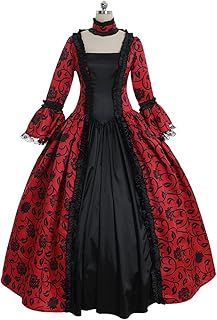 Medieval Ball Gowns, Victorian Gothic Dress, Gothic Victorian Dresses, Gothic Dresses, Vestidos Retro, Long Fitted Dresses, Witch Dress, Satin Long Sleeve, Medieval Dress