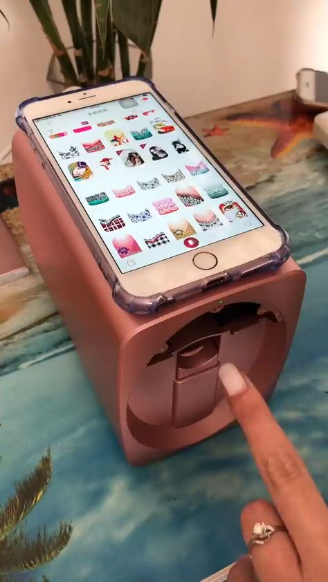 Nail Art Machine, Nail Art Printer, Nail Printer, Mobile Nails, Colorful Nails, Nail Art Videos, Disney Diy, Creative Nails, Nails Acrylic