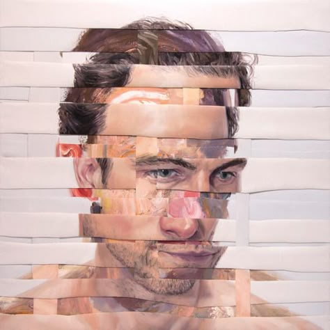 Adam Lupton Art Distortion, Fragments Art, Art Theme Ideas, Distorted Portraits, Art Gallery Paris, Distortion Art, Photography Gcse, Gcse Art Exam, Art Identity