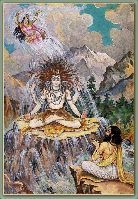 SRIMAD BHAGAVATAM - PICTURES CANTO 9-2 Lord Shiva Mantra, Arte Yoga, Krishna Avatar, Durga Painting, Boho Art Drawings, Lord Vishnu Wallpapers, Temple Art, Om Namah Shivaya, Hinduism Art