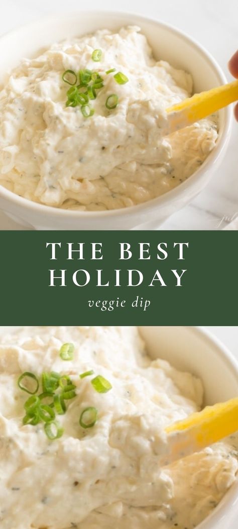 Christmas Veggie Dip, Dips To Go With Vegetables, Best Vegetable Dip Recipe, Dip For Veggies Easy, Roasted Vegetable Dip, Holiday Dips Christmas, Thanksgiving Veggie Dip, Homemade Dips For Veggies, Veggie Dip Recipes