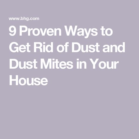 9 Proven Ways to Get Rid of Dust and Dust Mites in Your House Dust Mite Spray, Fever Symptoms, Dust Allergy, Dust Allergies, Ceiling Fan Blades, Household Chores, Dust Mites, Mattress Covers, Cleaning Ideas