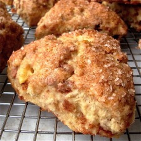 Fresh Apple Cinnamon Scones Apple Cinnamon Scones Recipe, Apple Cinnamon Scones, Cinnamon Scones Recipe, Cinnamon Scones, Cinnamon Chips, King Arthur Flour, Scone Recipe, Apple Cinnamon, King Arthur