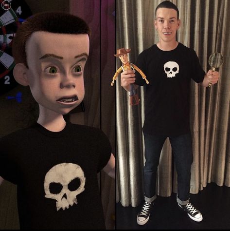 Runner Halloween Costume, Funny Movie Costumes, Sid From Toy Story, Funny Life Hacks, Handmade Halloween Costumes, Will Poulter, Toy Story Costumes, Maze Runner Funny, Halloween Fest